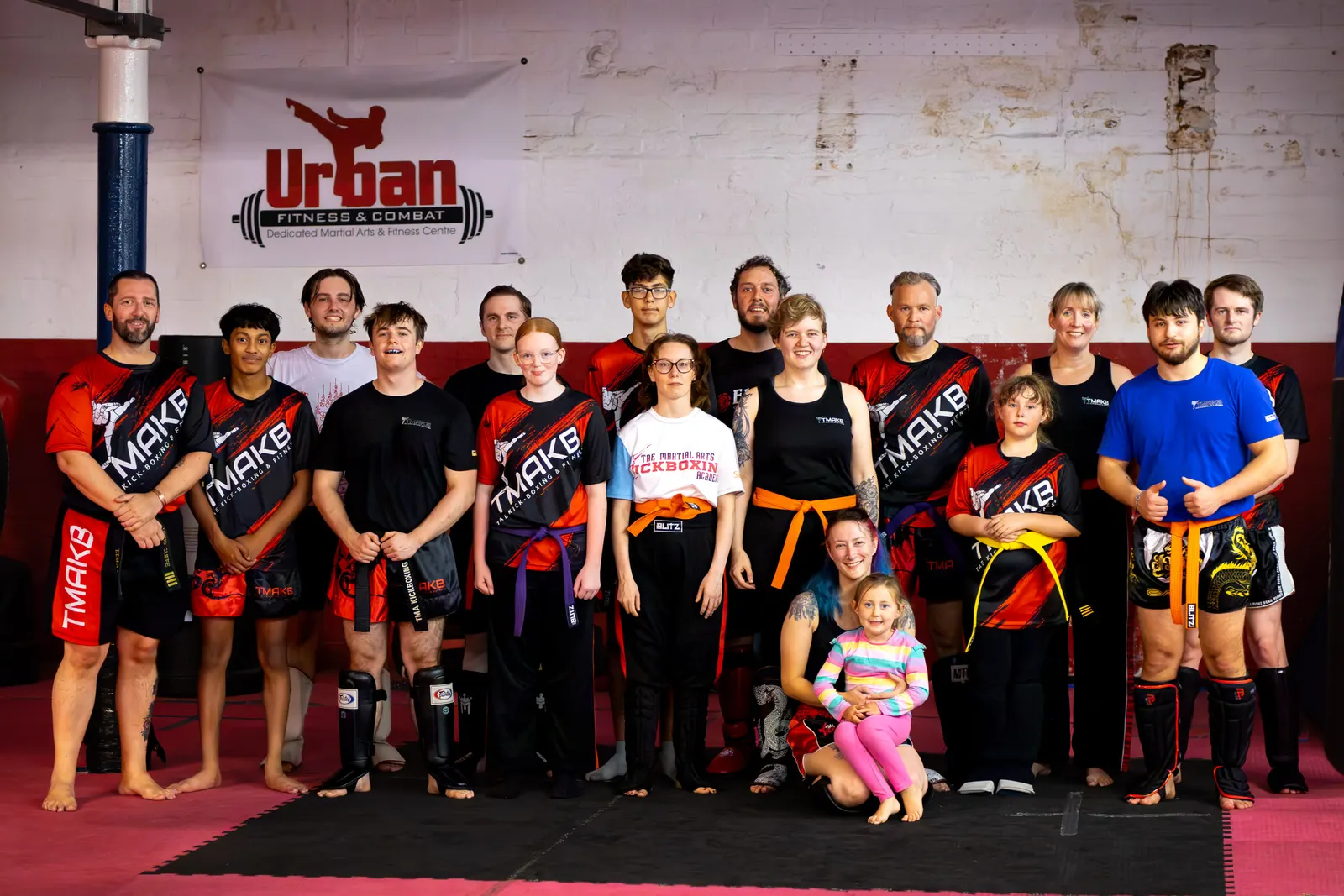 TMA Kickboxing members and coaches